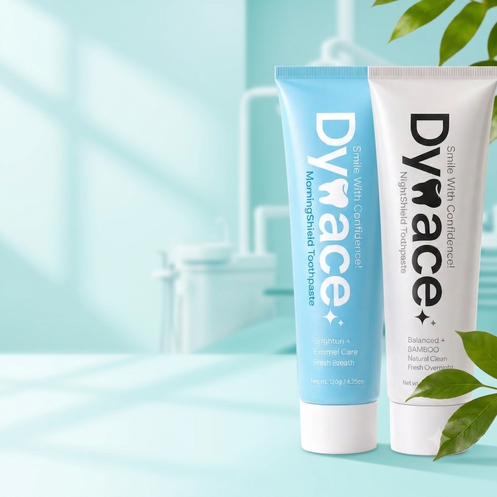 Dentifrice Dynace Duo (Soin Chrono-Biologique 24h/24) – Pack Matin & Soir