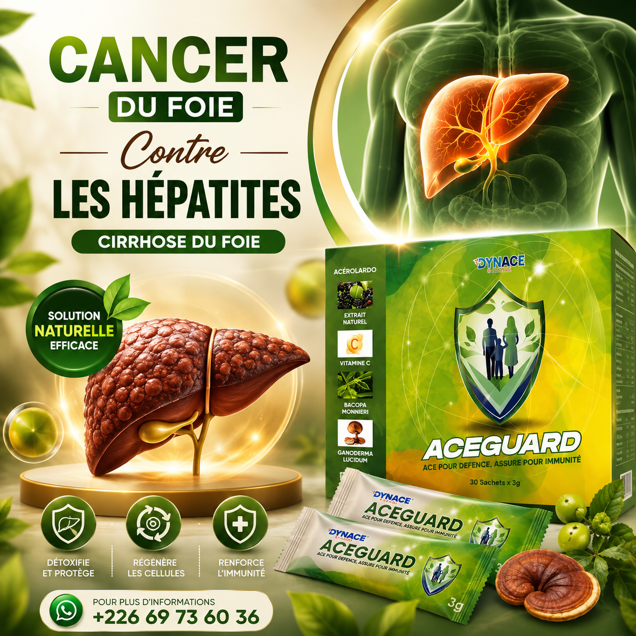 ACEGUARD – Complément Santé Premium | Immunité, Glycémie & Vitalité