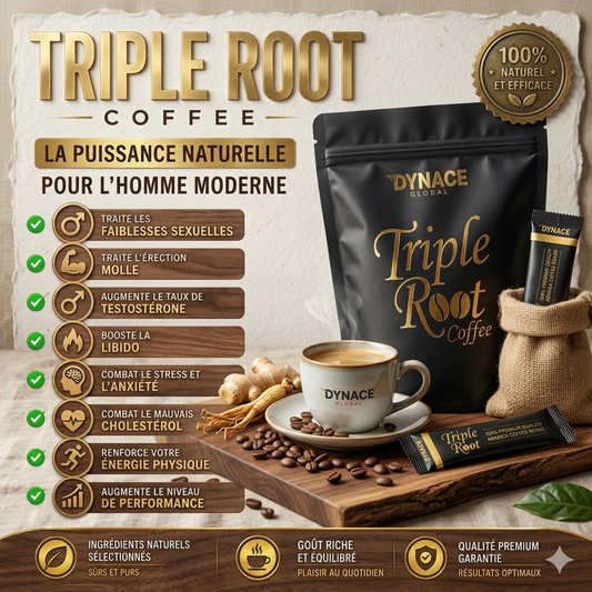 TRIPLE ROOT – Boostez Votre Performance Sexuelle, votre fertilité, devenez puissant au lit.