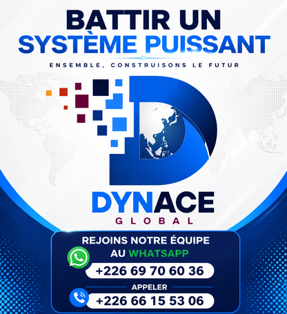 L'Opportunité du Siècle : Rejoins Dynace Global !