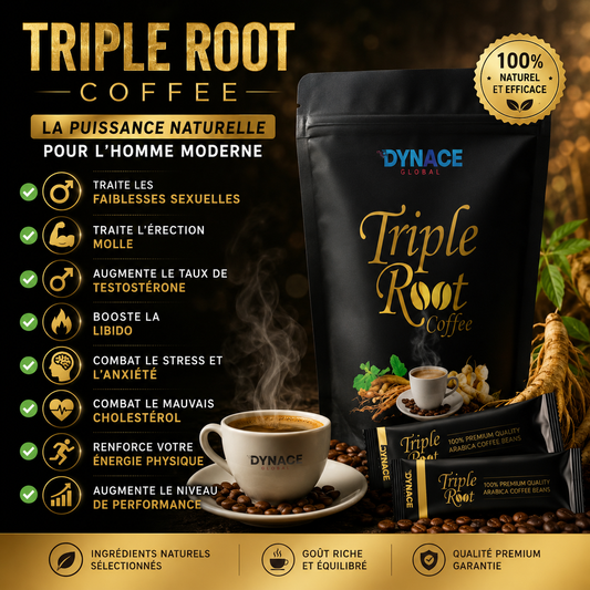 TRIPLE ROOT – Boostez Votre Performance Sexuelle, votre fertilité, devenez puissant au lit.