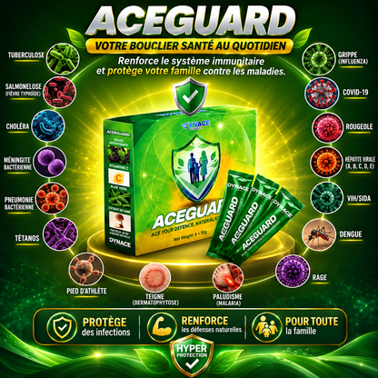ACEGUARD – Complément Santé Premium | Immunité, Glycémie & Vitalité